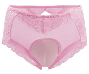 FEOYA Herren Sissy Spitze Unterwäsche Dessous Panty Crossdresser Briefs Gay Crossdress Panties Bikini L