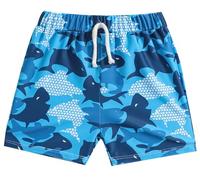 FEOYA Jungen Sommer Badeshorts Kinder Badehose Dehnbar Strandhose Schnell Trocknend Schwimmhose Surfen Boardshorts Baby Sonnenschutz Badehosen Atmungsaktiv Shorts Schwimmen Kurz Hose 12-18 Monate