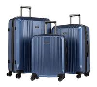 FERGÉ Kofferset 3 teilig Hartschale TSA-Zahlenschloß Cannes Reisekoffer Trolley-Set (Handgepäck, L, XL) 3er Set Hartschalenkoffer Roll-Koffer 4 sanfte Rollen - sehr robuster Polycarbonat Koffer