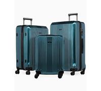 FERGÉ Kofferset 3 teilig Hartschale TSA-Zahlenschloß Cannes Reisekoffer Trolley-Set (Handgepäck, L, XL) 3er Set Hartschalenkoffer Roll-Koffer 4 sanfte Rollen - sehr robuster Polycarbonat Koffer