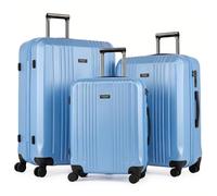 FERGÉ Kofferset 3 teilig Hartschale TSA-Zahlenschloß Cannes Reisekoffer Trolley-Set (Handgepäck, L, XL) 3er Set Hartschalenkoffer Roll-Koffer 4 sanfte Rollen - sehr robuster Polycarbonat Koffer
