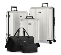 Kofferset 5 teilig Hartschale CANNES - Ivory