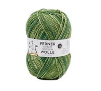 Ferner Wolle 8-fach Sockenwolle mit mulesingfreier Merinowolle | dickes Sockengarn mit Farbverlauf | Strumpfwolle 8-fädig (883/25)