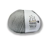 Ferner Wolle Lungauer 8-fach Merino Uni 02 - Hellgrau