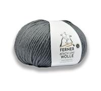 Ferner Wolle Lungauer 8-fach Merino Uni 03 - Grau