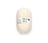 Ferner Wolle Lungauer Sockenwolle 6-fach Merino UNI 01 - Weiss