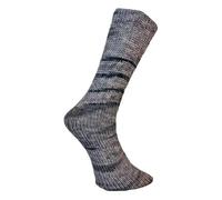 Ferner Wolle Lungauer Sockenwolle 8-fach Merino 885-25 - grau/anthrazit/schwarz