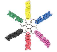 Ferocity Schlüsselanhänger Geschenk für Kinder individuell personalisiert mit Namen 3D gedruckt ein Super Glücksbringer zum Schulanfang [122]