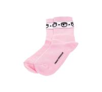 Ferragni Chiara Socken Chiara aus Baumwolle, mit klassischem Muster der Marke in Kontrastfarbe. Zusammensetzung: 100 % Baumwolle, Farbe: Rosa, Artikelnummer 75SB0J02 ZG043 Hellrosa, Rosa,
