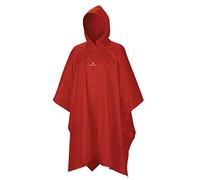 Ferrino Poncho R-Cloak Red, Größe One Size - Regenmantel, Farbe Rot