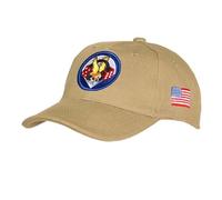 Ferromil US Army Baseball Cap 506th PIR Parachute Infantry Paratrooper (Sand)