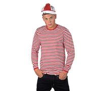 Festartikel-Müller Ringel Pulli Langarm rot/weiß Größe S