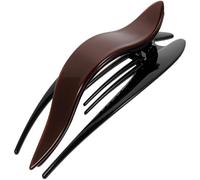 FESTFENDS Große Französische Haarspangen aus Essigsäurematerial und Waschbar Einfache Elegante Haarklammer für Pferdeschwanz Stilvoller Haarschmuck für Damen