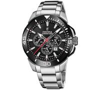 Festina 2023 Chrono Bike Watch with Stainless Steel Bracelet F20641/D