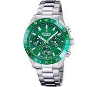 Festina Analoge Herrenuhr und Damen | Quarzwerk Chronograph, Robustes Mineralglas, Wasserdicht 10 ATM F20693/5, Ceramic