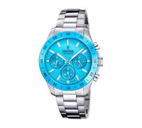 Festina Analoge Herrenuhr und Damen | Quarzwerk Chronograph, Robustes Mineralglas, Wasserdicht 10 ATM F20693/3, Ceramic