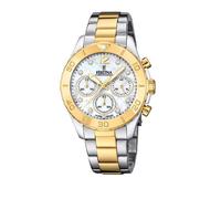 Festina Damenchronograph Boyfriend F20604/1 – Edelstahl 316L Quarz, Mineralglas hochresistent, 10 ATM