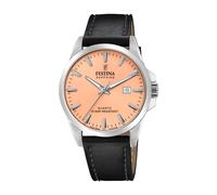 Festina Armbanduhr Date Classic Leather Swiss Made