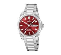 Festina Armbanduhr Date Classic Steel Swiss Made