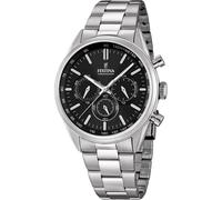 FESTINA Herren-Armbanduhr Timeless Chronograph Quarz Edelstahl silber UF16820/4
