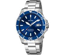 Festina Automatic Diver F20531/3 - Herren - 44 mm - Analog - Automatik - Saphirglas