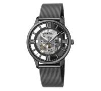 Festina automatik schwarzem herren uhr mit transparent zifferblatt und edelstahl armband one_size Schwarz