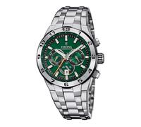 Festina F20670/2 Herrenuhr Chronograph Stahl/Grün