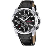 Festina Montre Chrono Cuir Noir