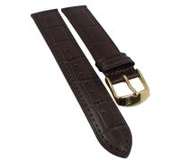 Festina Classic Uhrenarmband 19mm braun Krokoprägung Leder F16825