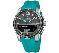 Festina Connected D F23000/5 - Herren - 44 mm - Digital - Quarz mit Ladegerät - Saphirglas