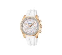 Festina Damen Uhr F20611/1 Boyfriend, Raynbow, Perlmutt, Kautschuk