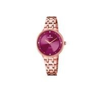 Festina Damen Analog Quarzuhr Edelstahl 316L Rosa - Damenuhr - Hochwertiges Mineralglas - Wasserdicht 5 ATM F20602/2