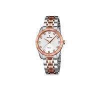 Festina Damen-Armbanduhr Boyfriend Analog Quarz Edelstahl beschichtet F16941/4
