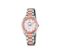 Festina Damen-Armbanduhr Boyfriend Analog Quarz Edelstahl beschichtet F20209/2