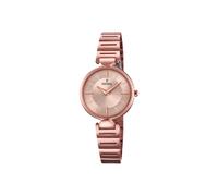 Festina Damen Armbanduhr Edelstahl 316L Rosé - Quarzwerk - Damenuhr - Hochwertiges Mineralglas - Wasserdicht 5 ATM F20322/1