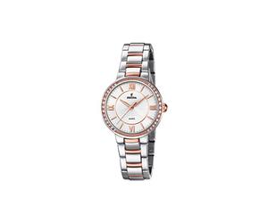 Festina Damen-Armbanduhr Mademoiselle Analog Quarz Edelstahl beschichtet F20221/1