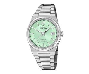 Festina Damen Armbanduhr "Swiss Made" F20035/3 Edelstahl