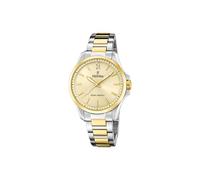 Festina Damen Solaruhr Edelstahl 316L Multi - Quarzwerk - Mineralglas hochresistent - 5 ATM wasserdicht F20655/3 - Solar Energy