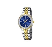 Festina Damen Uhr Analog Edelstahl 316L Multi - Quarzwerk - Mineralglas hochresistent - 5 ATM wasserdicht - Kalender F16868/3 - Mademoiselle