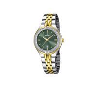 Festina Damen Uhr Analog Edelstahl 316L Multi - Quarzwerk - Mineralglas hochresistent - 5 ATM wasserdicht - Kalender F16868/4 - Mademoiselle