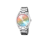 Festina Damen Uhr Analog Edelstahl 316L - Quarzwerk - Mineralglas hochresistent - 5 ATM wasserdicht F20622 - Boyfriend Collection