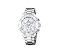 Festina Damenchronograph Boyfriend F20603/1 – Edelstahl 316L Silber, Quarz, 10 ATM, Mineralglas