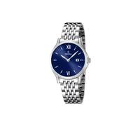 Festina Damen Uhr Analog Edelstahl 316L Silber - Quarzwerk - Mineralglas hochresistent - 5 ATM wasserdicht - Kalender F16748/3