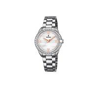 Festina Damen Uhr Analog Edelstahl 316L Silber - Quarzwerk - Mineralglas hochresistent - 5 ATM wasserdicht - Special Prices F16919/1