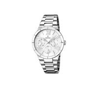 Festina Damenarmbanduhr F16716/1 - Quarz, Edelstahl 316L, Mineralglas, 5 ATM, Kalender - Boyfriend