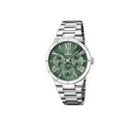 Festina Damen Uhr Analog Edelstahl 316L Silber - Quarzwerk Multifunktion - Mineralglas - 5 ATM wasserdicht - Kalender F16716/5 - Boyfriend Collection