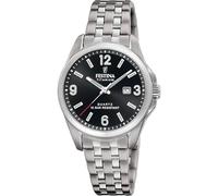 Festina Damen Armbanduhr F20697/3 Titan Grau – Quarzwerk, Mineralglas, 10 ATM, Datum