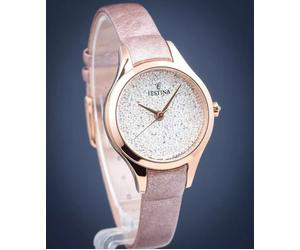 FESTINA DAMEN UHR F20411/1 ARMBAND LEDER