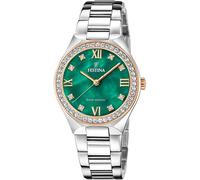 Festina Damen Uhr F20658/3 Solar, Edelstahl