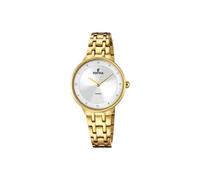 Festina Damenuhr Analog aus Edelstahl 316l Goldfarben